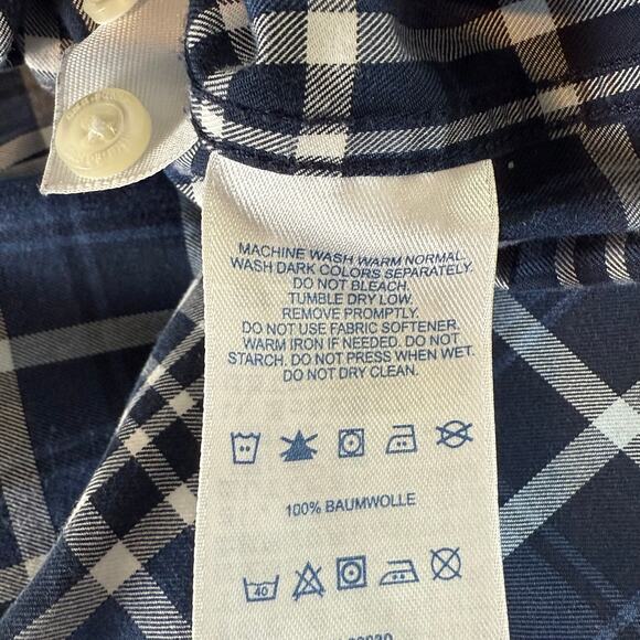 Lot of 3 Lands End No Iron Twill Shirts Size XXL/T Tall 18-18.5 Traditional Fit - Picture 5 of 16